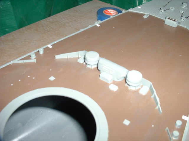 1/200 大和 艦首波除
