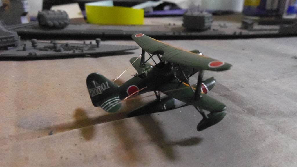 1/200　零式水上観測機　作成中3